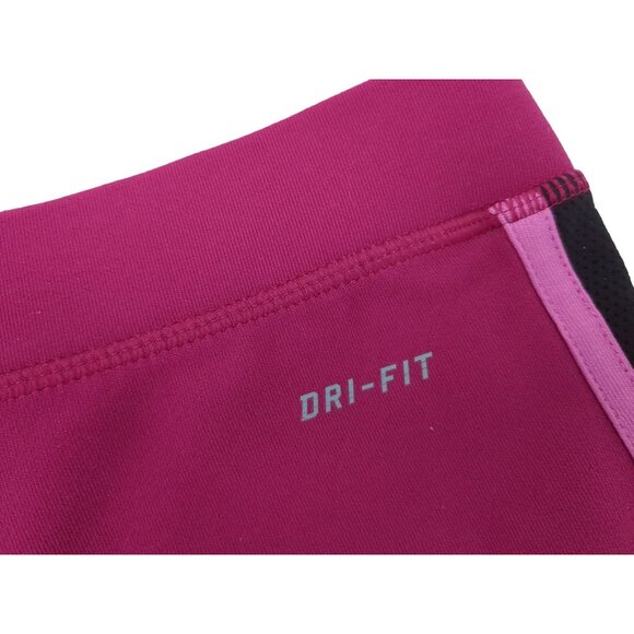 Nike Tempo Shorts Womens Small Pink Dri Fit Athletic Fitted Workout Running Gym - Picture 3 of 7
